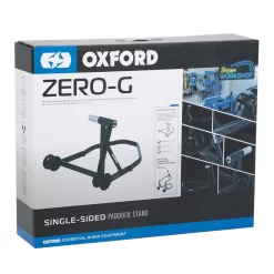 Oxford ZERO-G - Single Sided Stand -Motorcycle Equipment Store zero g single sided stand box